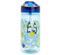 OM SUPPLIES Characters Reusable Small Ecozen Durable Plastic Bottle with Built in Handle for Easy Carry BPA Free 475ml School Lunch Kids Childrens