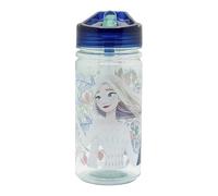 OM SUPPLIES Frozen Characters Reusable Small Ecozen Durable Plastic Bottle with Built in Handle for Easy Carry BPA Free 475ml School Lunch Kids Childrens (Frozen)