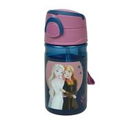 OM SUPPLIES Frozen Reusable Sipper Canteen Cycling Lab Dropping Water Bottle Drink Bottle with built-in handle for Easy Carry School Lunch Kids Childrens 350ml (Frozen)