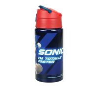 OM SUPPLIES Sonic Characters Reusable Aluminium Sports Bottle 500ml - Holiday, Back to School Water Drinking Kids Lunch Children (Sonic)