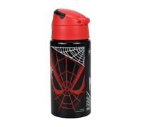 OM SUPPLIES Spiderman Characters Reusable Aluminium Sports Bottle 500ml - Holiday, Back to School Water Drinking Kids Lunch Children (Spiderman)