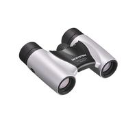 OM SYSTEM 8x21 RC II Binoculars - Compact Pocket Size, Multi-Coated Lenses, Lightweight for Travel, Camping & Bird Watching - UV Protection, 15-Year Warranty, Pearl White
