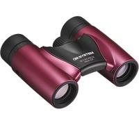 OM SYSTEM 8x21 RC II Binoculars - Compact Pocket Size, Multi-Coated Lenses, Lightweight for Travel, Camping & Bird Watching - UV Protection, 15-Year Warranty, Metal Magenta