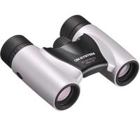 OM SYSTEM 8x21 RC II Binoculars - Compact Pocket Size, Multi-Coated Lenses, Lightweight for Travel, Camping & Bird Watching - UV Protection, 15-Year Warranty, Pearl White