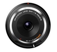 OM SYSTEM 9mm f8 Fisheye Body Cap Lens - Black