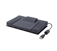 OM SYSTEM AS-2700 Audio Transcription Kit (USB Foot Pedal, Typist Stereo Headphone, ODMS R8 Transcription Software for Windows PC)