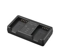 OM SYSTEM BCX-1 Li-ion Battery Charger for BLX-1, USB-C Dual Charger | Charges two BLX-1 batteries simultaneously - approx. 150 min charging - USB-C - Power Delivery 3.0 - power bank compatible