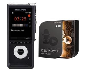 OM SYSTEM DS-2700 Professional Digital Voice Recorder - Stereo Microphones, 2GB Internal Memory, SD Expansion, Long Battery Life, DSS MP3 WAV WMA Recording, ODMS R8 Dictation Software Included
