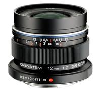 OM SYSTEM M.Zuiko Digital ED 12mm f/2.0 Wide-Angle Prime Lens | Fast F2.0 aperture for low light and travel, 24mm equivalent focal length, MSC silent autofocus for photos and videos.