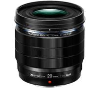 OM System M.ZUIKO DIGITAL ED 20mm F1.4 PRO, standard pro lens, suitable for all MFT cameras (Olympus OM-D and PEN cameras, Panasonic G-Series), black