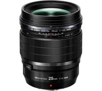 OM SYSTEM M.Zuiko Digital ED 25mm f/1.2 Pro Lens for MFT Cameras, Black | High-Speed Prime for Olympus OM-D & PEN and Panasonic G; Ideal for Low-Light, Portraits & Macro Photography