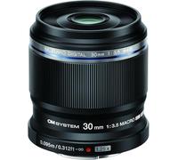 OM SYSTEM M.Zuiko Digital ED 30mm F3.5 Macro Lens for Micro Four Thirds - High-Resolution Close-Up Photography, Lightweight, Fast Autofocus for Olympus OM-D, PEN models, Panasonic G-series), black