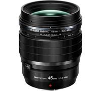 OM SYSTEM M.Zuiko Digital ED 45mm F1.2 PRO Lens for MFT Cameras, Black | Fast 90mm Equivalent Prime, Weatherproof M.Zuiko Lens for Olympus OM-D, PEN and Panasonic G Series, Smooth Bokeh Finish