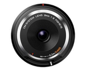 OM SYSTEM Olympus M.Zuiko 9mm F8.0 Fisheye Body Cap Lens BCL-0980 for Micro Four Thirds Cameras