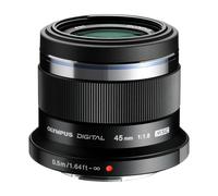 Olympus M.Zuiko ED 45mm f1.8 - Black
