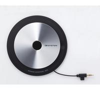 OM SYSTEM Olympus ME33 Table Top Conference Meeting Omni-Directional Microphone with Daisy Chain Capabilities, Black and Silver