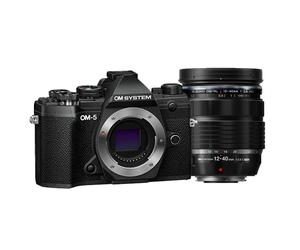OM SYSTEM OM-5 Black + MFT 12-40mm F/2.8 PRO II | ✅5 years warranty