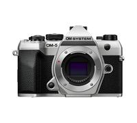OM SYSTEM OM-5 Mark II MFT Camera, 20 MP Live MOS Sensor, 5-Axis Image Stabilisation, IP53 Weather-proof Sealing, Handheld High Res Shot 50 MP, Silver