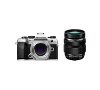OM SYSTEM OM-5 Mark II MFT camera with M.Zuiko Digital ED 12-40mm F2.8 PRO II, 20MP Live MOS sensor, 5-axis IS, IP53 weather-sealed, 50MP handheld High-Res shot, Silver