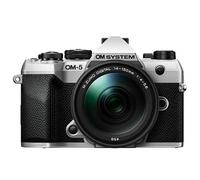 OM System OM-5 Mark II Mirrorless Camera in Silver with 14-150mm F4-5.6 II Lens