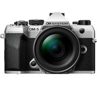 OM SYSTEM OM-5 Mark II silver + 12-45mm F/4.0 Pro | ✅ Free Adventure Pack