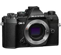 OM System OM-5 Mirrorless Camera - 20MP Micro Four Thirds 4K Video - Black