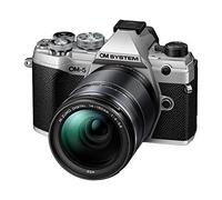 OM System OM-5 Silver Camera with M.Zuiko Digital 14-150mm F4-5.6 II Lens