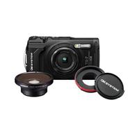 OM System TG-7 Fisheye FCON-T01 Kit in Black