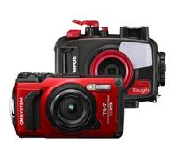 OM SYSTEM Tough TG-7 Digital Camera and PT-059 Underwater Housing Kit
