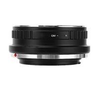 OM to RF Camera Lens Converter Ring, Aluminum Alloy OM Lens to RF Mount Adapter for Outdoor Shooting