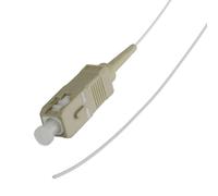 OM1 Fibre Optic SC Pigtail Simplex MM 50 125 Splicing LSZH Cable 1m White