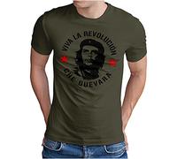 OM3 Che Guevara Men's T-Shirt Viva La Revolucion Guerrilla Fighter S - 5XL