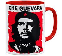 OM3Rebel Che-Guevara Mug Ceramic Mug 11 oz 325 ml Printed on Both Sides Red
