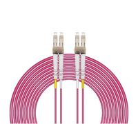 OM4 Fiber Optic Patch Cord 40Gbps 100G LC UPC-LC UPC Multimode Duplex Optical Cable - Available in 1m, 2m, 5m, 10m, 20m, 30m (2m 10pcs)