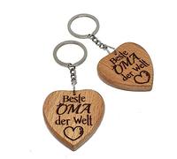 Oma Grandma Deutsch Personailsed Engraved Wooden Keyring Keychain Gift Beste Oma der welt