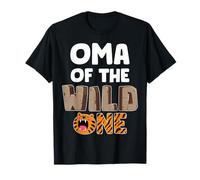 Oma of The Wild One Zoo Themed 1st Birthday Party T-Shirt