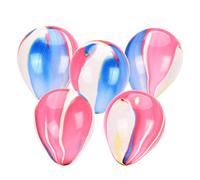 Omabeta 100PCS Marble Balloons Mixed Color Eco-Friendly Latex Decoration