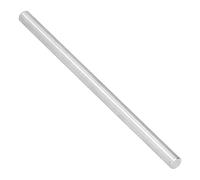 Omabeta 10Pcs Stainless Steel Rods Durable Linear Shafts for Robotics Projects and Engineering Equipment (4100-0008-0100)