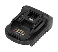 Omabeta 18V Battery Adapter Converter for BL1830 BL1840 BL1850 BL1860 BL1830B Lithium Power Tool, ABS+PC Material Black 4.3x2.8x1.2in