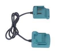 Omabeta 18V Lithium Battery Adapter Extension Cable Durable Tool for Hikoki 1.6m, ABS Material, Hand Fatigue Reduction, Belt Clamp/Holder, Ideal for Electric Tools Enthusiasts