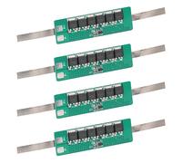 Omabeta 3.7V Lithium Battery Protection Board 15A High Stability Convenient Overcharge Discharge Protection for LED Lamps Solar Street Lamps