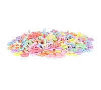 Omabeta 300PCS Mixed Color Craft Beads for DIY Jewelry Making, Versatile