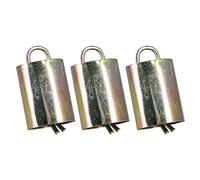 Omabeta 3Pcs Durable Alloy Livestock Bell Thickened Anti-Lost Designed for Cattle and Sheep Outdoors (Bell No. 1)