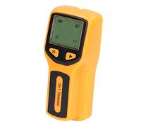 Omabeta 5 in 1 Stud Finder, LCD Digital Wall Scanner with Smart Sensor for Detecting Wood Metal AC Wires, Multi Functional Electronic Stud Detector for Walls Floors Ceilings (Yellow)