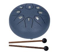 Omabeta 6in Tongue Set with 8 Tones Exquisite Craft for Meditation and Music Therapy (Navy)