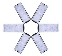 Omabeta 6Pcs Aquarium Filter Cotton Replacement, Filter Cotton with Activated Carbon for Fish Tanks, Wall Mounted Accessory for Fish Washing