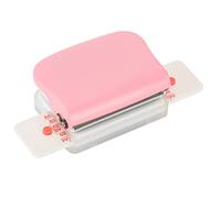 Omabeta 99H9 Hole Puncher 26 30 20 Hole Paper A4 B5 A5 Loose Leaf Manual Punching Machine Pink 5 Sheets Capacity with Scale Lines for Crafting Paper Crafts Office