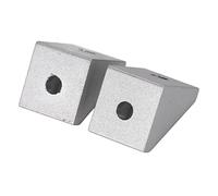 Omabeta Angle Corner Connector 5Pcs Durable Aluminum Right Angle Brackets for Smart Robots Mechanical Accessories (3204-0001-0002)