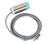 Omabeta Approach Switch Sensor, Durable and Reliable 3-Wire Power Control Component for Industrial Use, Brass and ABS, 1 Unit (BEM30-15-PB)