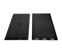 Omabeta Beeswax Sheet Mold, Durable Flexible Rubber Mould for DIY Beekeeping, 2pcs 16.9x9.1in for Beekeeper Supplies (Black)